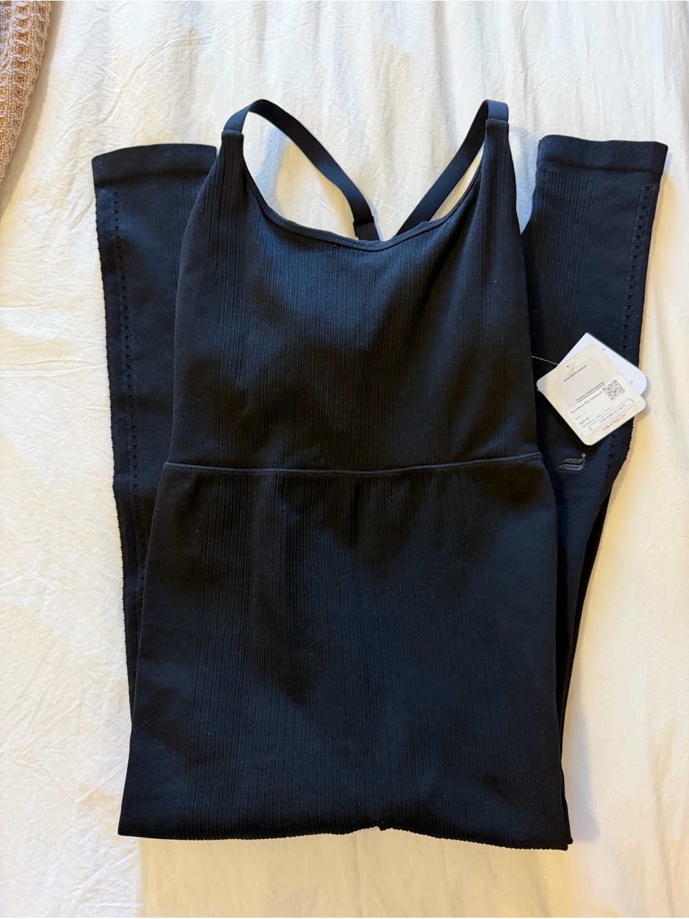 Fabletics Ribbed Jumpsuit Romper - Picture 2 of 4